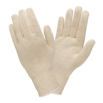 3435S 100%  COTTON  MEDIUM WEIGHT  NATURAL  MACHINE KNIT Cordova Safety Products