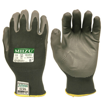 6610XL MIIZU®/13-GAUGE  DARK GRAY NYLON SHELL  GRAY WATER-BASED POLYURETHANE (BAYER-IMPRANIL®) PALM COATING Cordova Safety Products