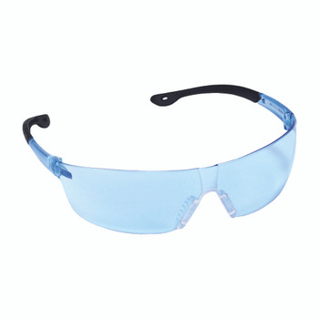 EGF15S JACKAL LIGHT BLUE LENS  FROSTED BLUE TEMPLE  CLEAR NOSE PIECE Cordova Safety Products