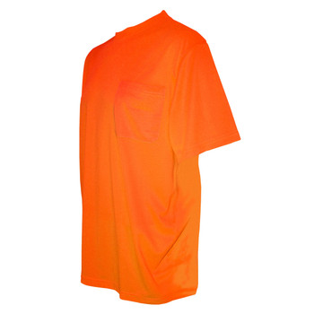 V1302XL COR-BRITE NON-RATED  ORANGE BIRDSEYE MESH T-SHIRT  SHORT SLEEVES  CHEST POCKET Cordova Safety Products