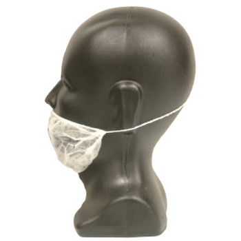 BR1/10 WHITE POLYPROPYLENE BEARD COVER Cordova Safety Products