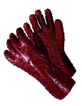 96-5419  - 12" CUFF WITH ROCKY FINISH   CHEMICAL RESISTANT GLOVES