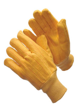 60-2340H  - GOLDEN CHORE WITH MATCHING KNIT WRIST   COTTON HOT-MILL