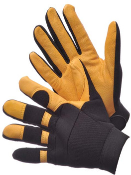 33-7001  - MECHANIC GLOVES - DEER SKIN MECHANICAL GLOVES