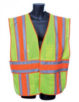 98-2701G  - GREEN CLASS II T-SHIRT   SAFETY VEST