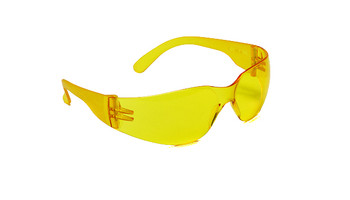 99-T8200-A - AMBER LENS SAFETY GLASSES -STORM