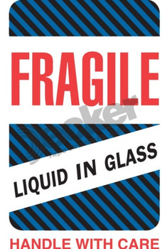 DL1590 Fragile Labels