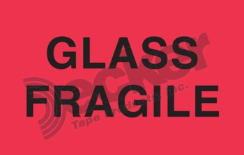 DL2442 Fragile Labels