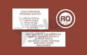 DL7032 Regulated Labels