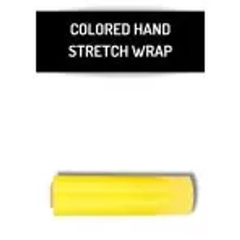 ZHF1880AYCD 18 x 1500 x 80 4 rls cs Hand Wrap Cast Dark Yellow