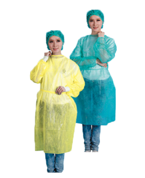 GNPP4755LT 47" x 55" PP Isolation Gown