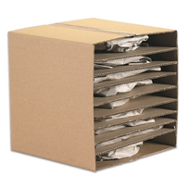 Corrugated Layer Pads|23 78 x 23 78" Corrugated Layer Pad|BSSP23