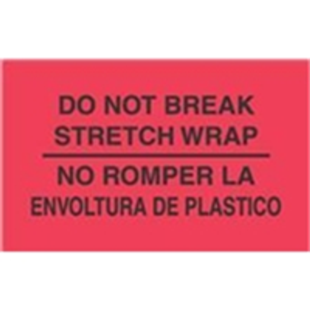 Bilingual Labels LABDL3031 #DL3031 3 x 5" No Ro