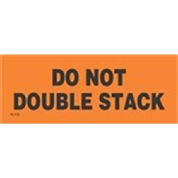 LABDL1122 Do Not Stack Labels #DL1122 2 x 6" Do No