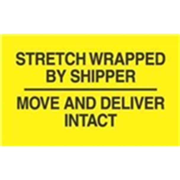 Pallet Protection Labels LABDL3172 #DL3172 3 x 5" Stret