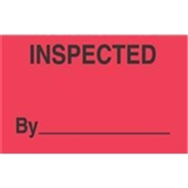 Production / Quality Control Labels LABDL3281 #DL3281 3 x 5" Inspe