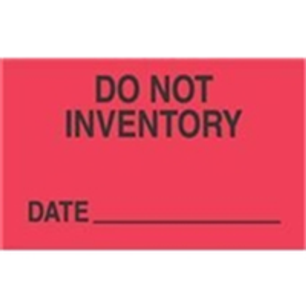 LABDL3421 Production / Quality Control Labels #DL3421 3 x 5" Do No