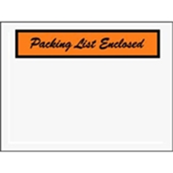 Packing List Enclosed Envelopes ENVPQ2 4 1/2 x 6" Panel Fac