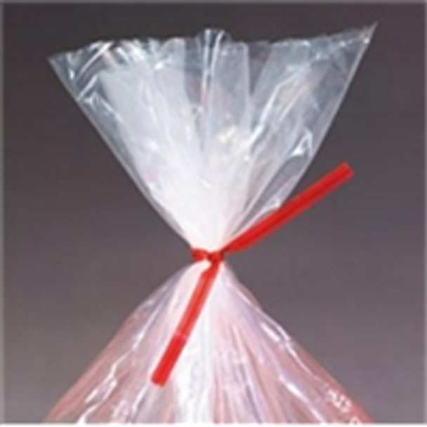 PlasticTwist Ties PLT7R 7" x 3/16" Red Plast