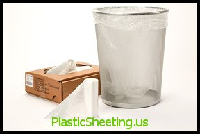 Coreless  HDPE Liners 16 Microns 38x60 16 Mic, 20Bags/Roll 10Rolls 200Bags/Case, HD Liners Coreless  #5859  Item No./SKU