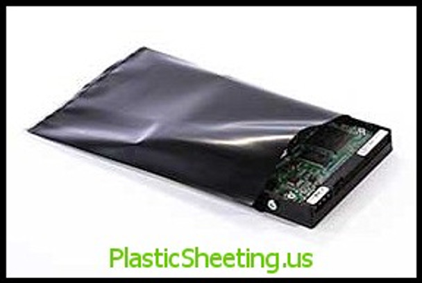 Black Conductive Bags 4 mil  18X24X004 BLK CON 100  #6570  Item No./SKU