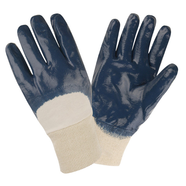 6880S STANDARD DIPPED NITRILE  PALM COATED  INTERLOCK LINED  KNIT WRIST Cordova Safety Products