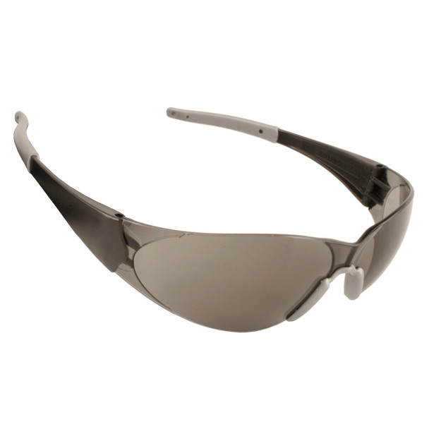 ENB20S DOBERMAN BLACK FRAME  GRAY LENS  GRAY GEL NOSE PIECE & TEMPLE SLEEVES Cordova Safety Products