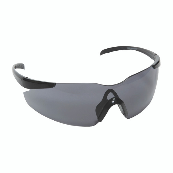 E01B20 OPTICOR BLACK FRAME  GRAY LENS  TPR NOSE PIECE & TEMPLES Cordova Safety Products