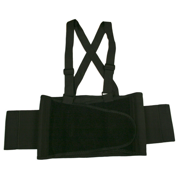 SB-2XL BACK SUPPORT BELT WITH ATTACHED SUSPENDERS  QUICK ADJUST ELASTIC OUTER PANELS  Cordova Safety Products