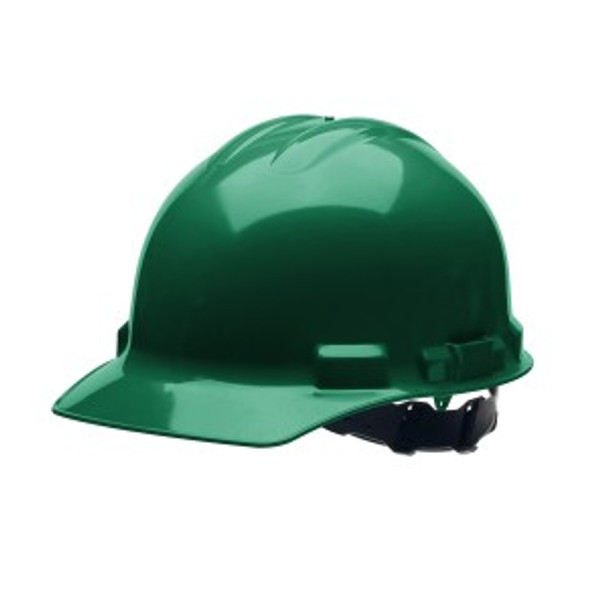 H24R9 DUO FOREST GREEN CAP-STYLE HELMET  4-POINT RATCHET SUSPENSION Cordova Safety Products