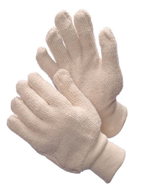 50-1200  - 18 OZ. TERRY CLOTH GLOVES  COTTON CLOVES