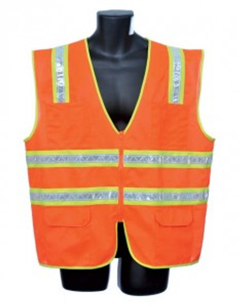 98-5900-O - ORANGE SURVEYOR'S VEST SAFETY VEST