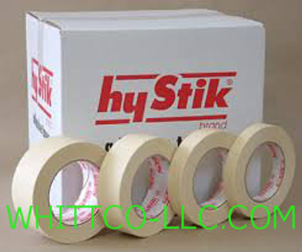 36mm x 55m Econo Grade HYSTIK Masking Tape 24/cs 8032455