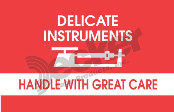 DL1344 Delicate Instruments Labels