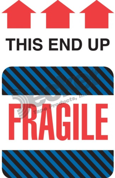 DL1550 Fragile Labels