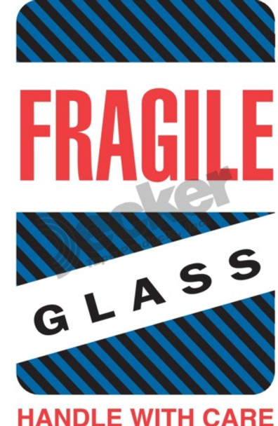 DL1570 Fragile Labels