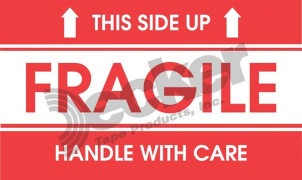 DL1772 Fragile Labels