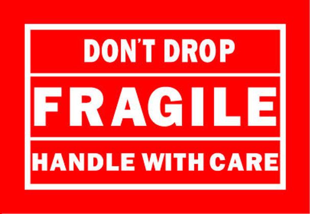 DL1775 Fragile Labels