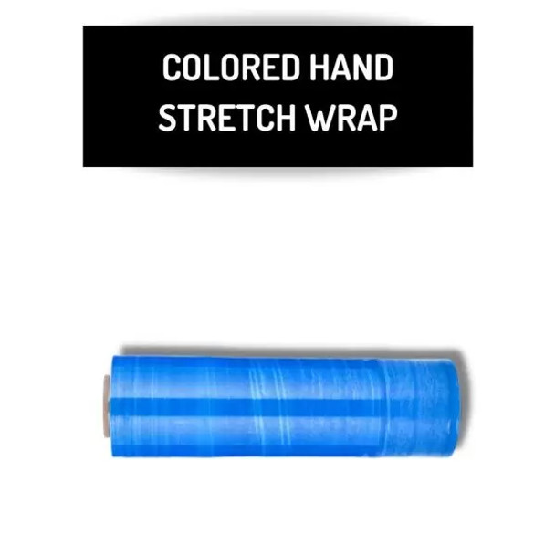 EWHF18AL 17 x 1476 Blue Hand Wrap Pre-Stretch 4 rls cs