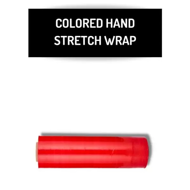 EWHF18AR 17 x 1476 Red Hand Wrap Pre-Stretch 4 rls cs