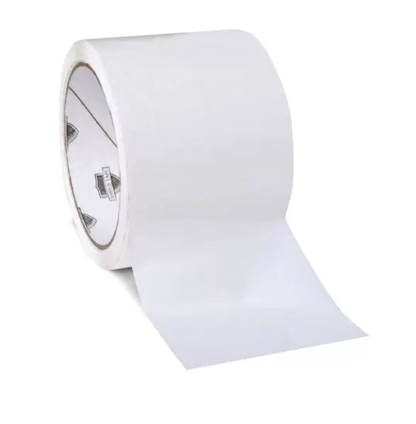 237205-W 72mm x 50m 2 mil 24 rls cs White Acrylic Tape