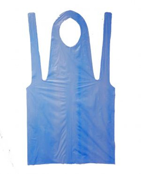 AP2846L 28" x 46" 2 Mil BLUE PE Apron