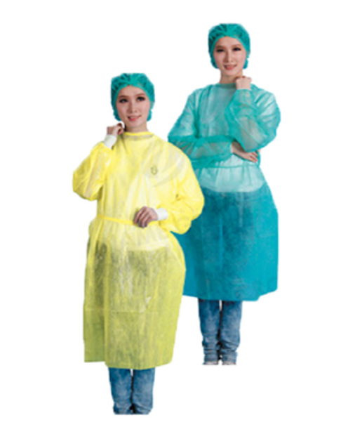 GNPP4755LT 47" x 55" PP Isolation Gown