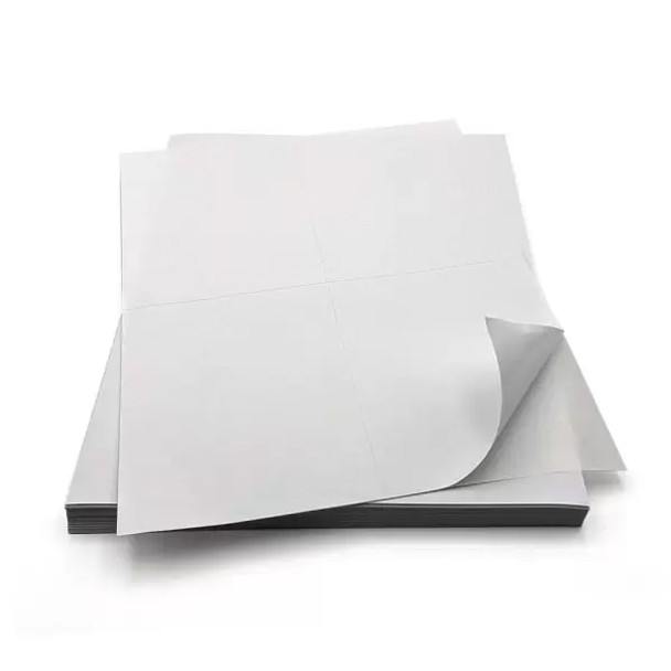 SLB42W 4" x 2" - 10 Page Sheet Label White