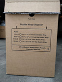 12" x 65', 1⁄2" Bubble Wrap Roll Dispenser Box 5120-S