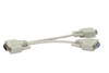 DB9M to 2 X DB9F Splitter Cable