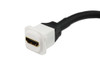 20CM HDMI 2.0 4K@60Hz Keystone Jack Cable