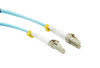 0.5M LC-LC OM3 50/125 Multimode Duplex Fibre Patch Cable