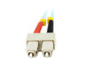 2M LC-SC OM3 50/125 Multimode Duplex Fibre Patch Cable