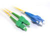 2M SC-SCA OS1/OS2 9/125 Singlemode Duplex Fibre Patch Cable